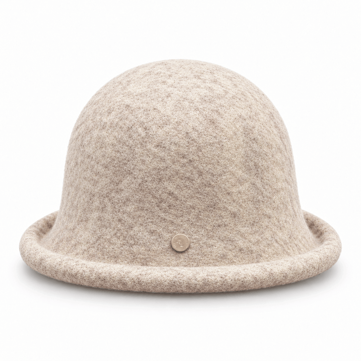 Pălărie cloche de damă NAZZEA VIENNA, cu bor răsucit