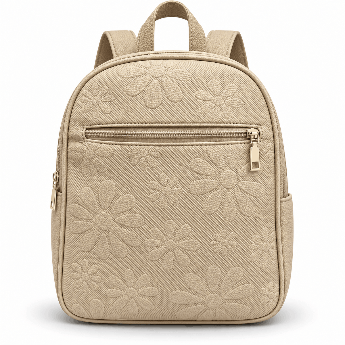 NAZZEA FLORA Damenrucksack – mit floralen Reliefmustern