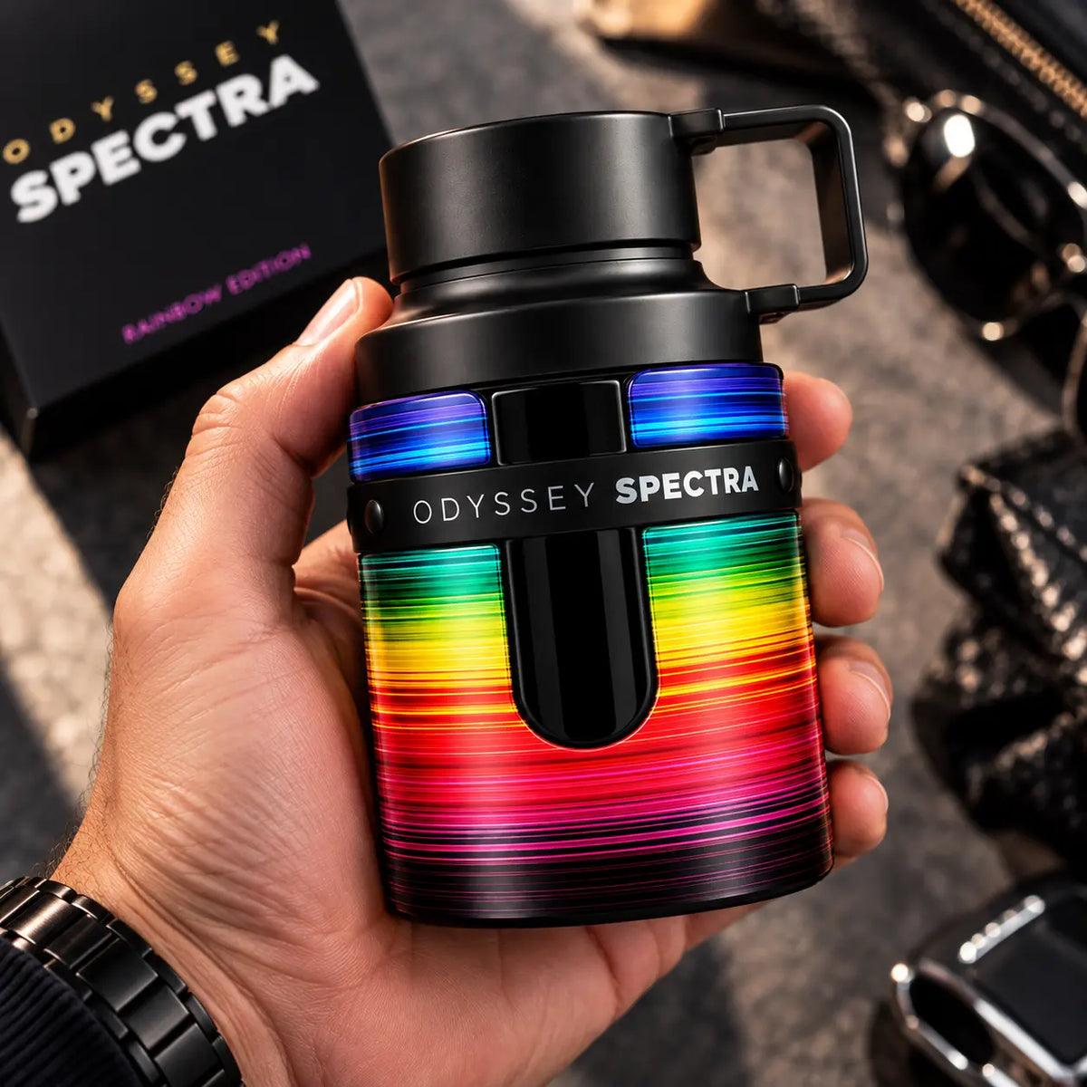 Parfum unisex Armaf Odyssey Spectra Rainbow Edition EDP – 100 ml, imaginea 4