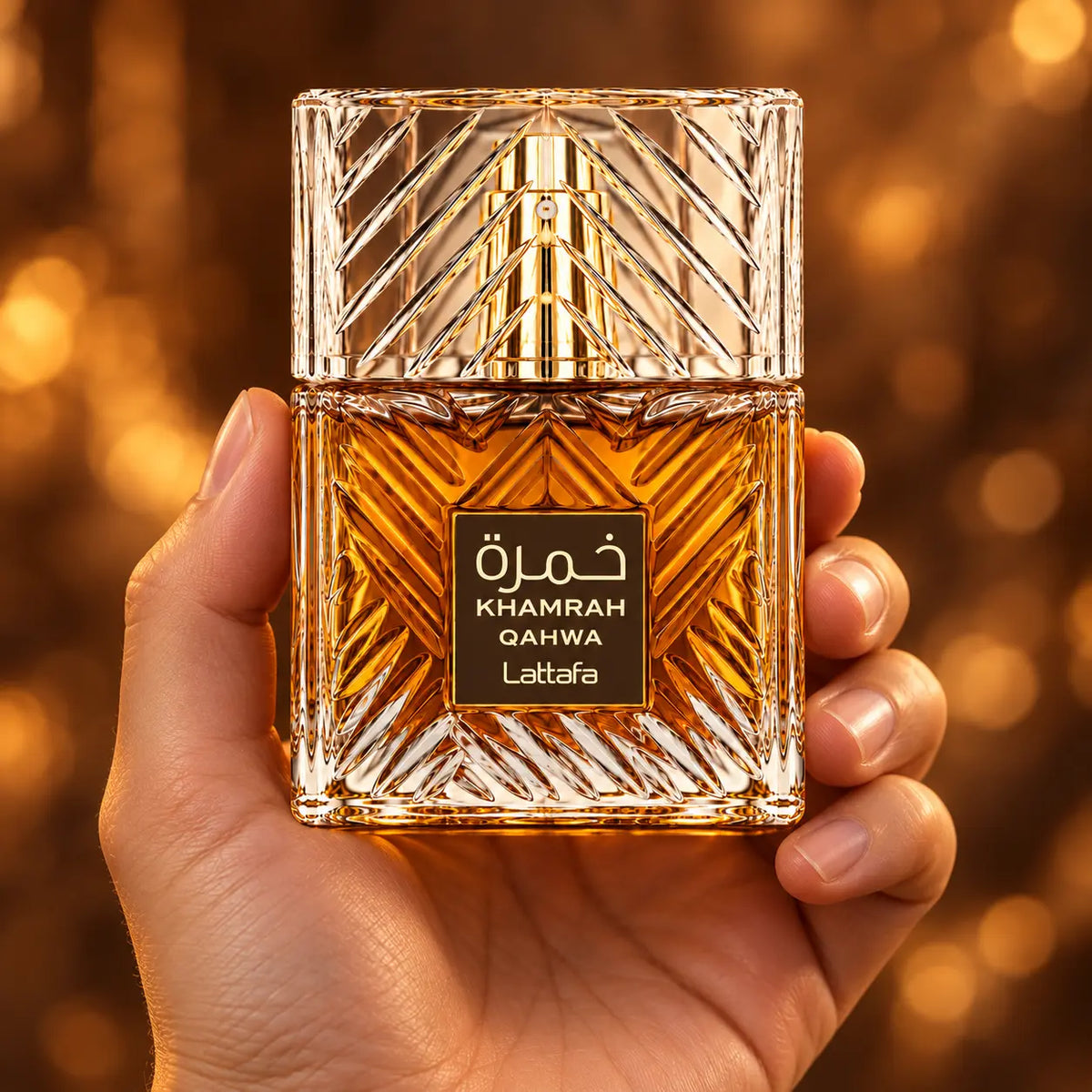 Parfum unisex Lattafa Khamrah Qahwa EDP – 100 ml, aspect 4