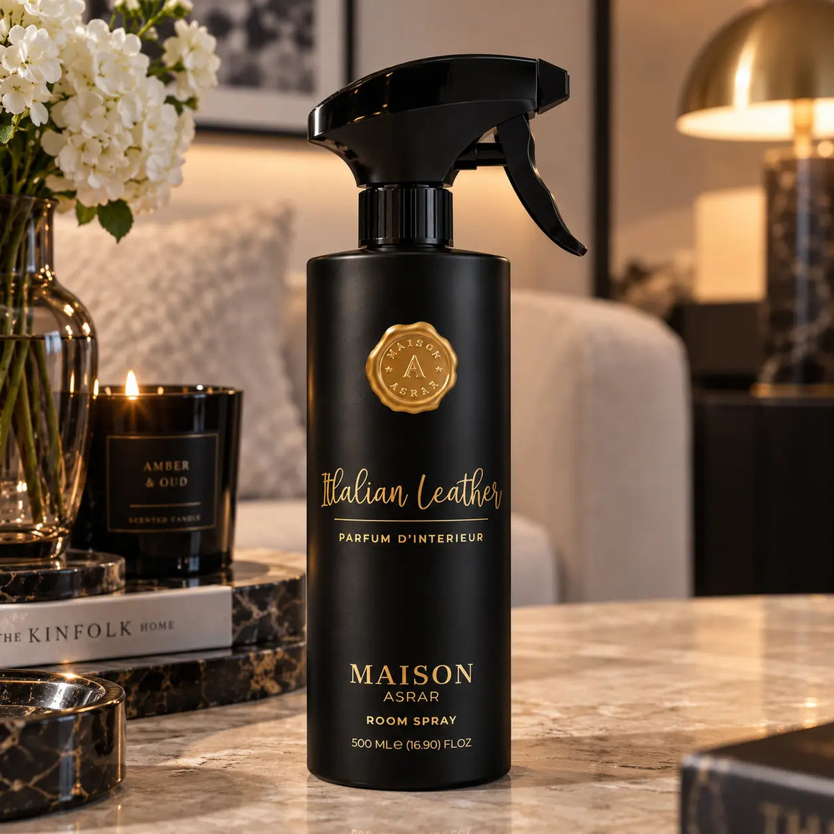 Illatspray Maison Asrar Italian Leather – 500 ml, 3. nézet