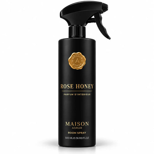 Spray aromatic Maison Asrar Rose Honey – 500 ml, vedere 2