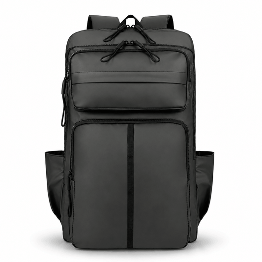 Rucsac mare de drumeție, 30 L, cu multe compartimente – negru