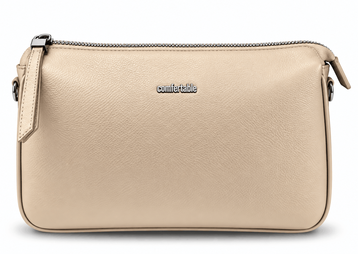 Damentasche Comfortable ELORA, Farbe Beige