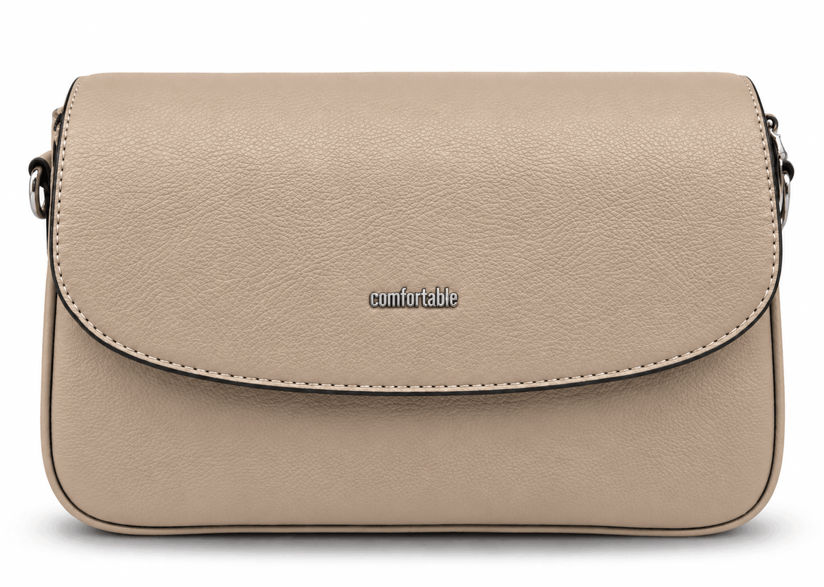 Γυναικεία τσάντα Comfortable SELENE, χρώμα μπεζ