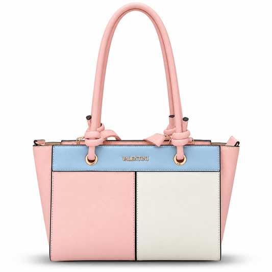 Дамска чанта VALENTINI Amore – елегантен Color Block дизайн