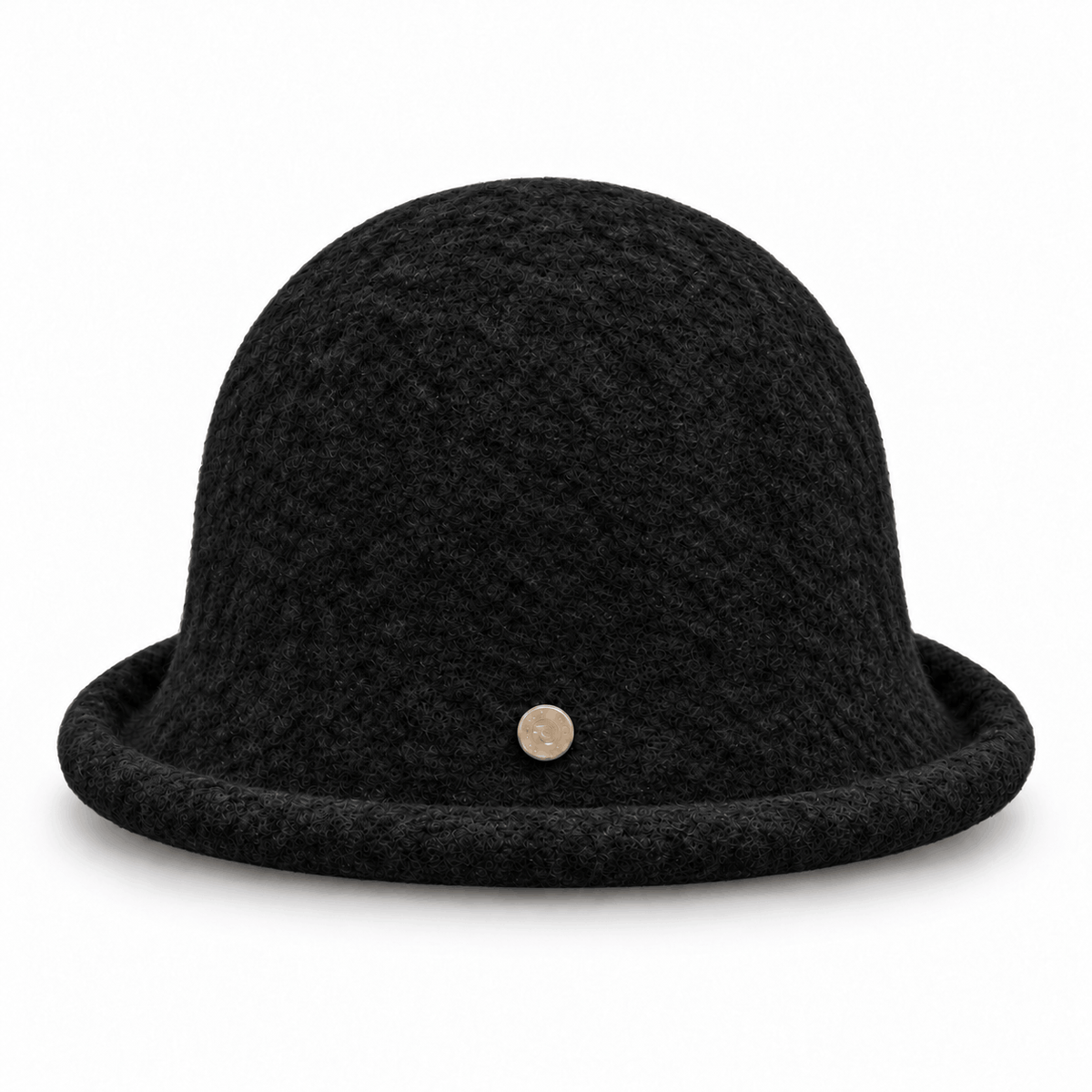 Pălărie cloche de damă NAZZEA VIENNA, cu bor răsucit
