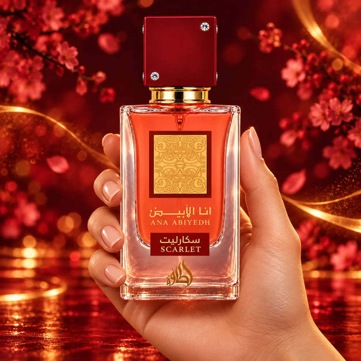 Lattafa Ana Abiyedh Scarlet Damenparfum EDP – 60 ml, Ansicht 4