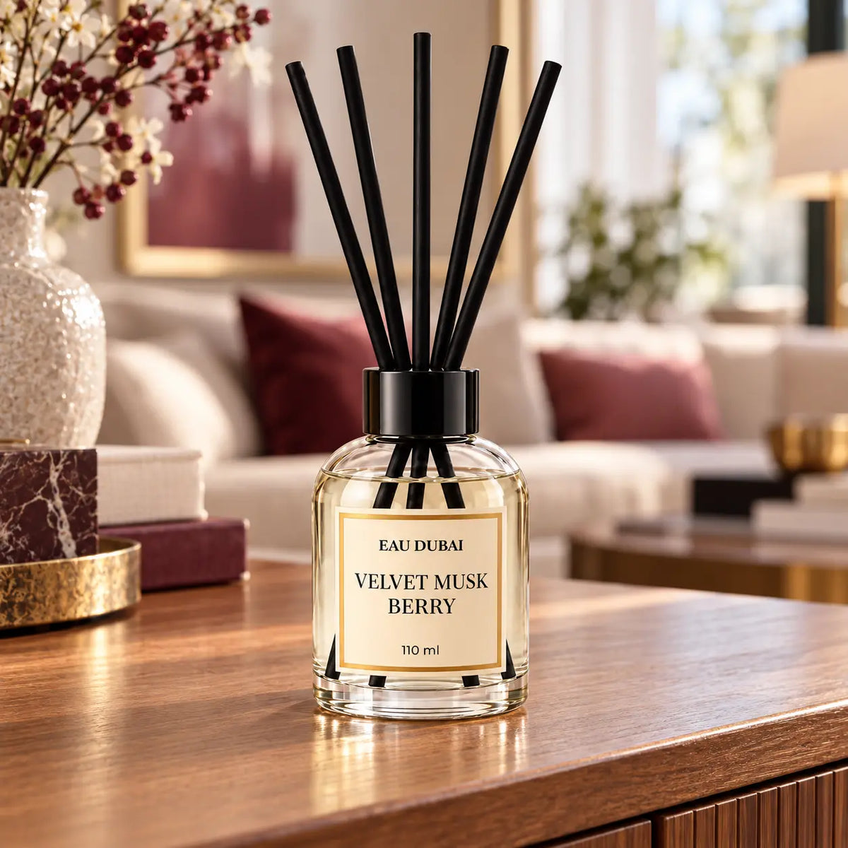 Diffuseur d’arôme Eau Dubai Musk Berry - 110 ml, visuel 3