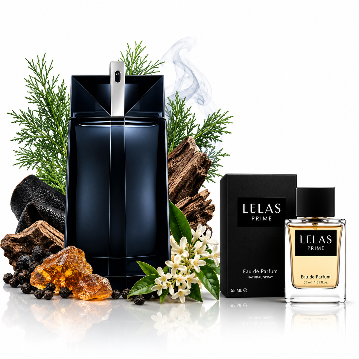 Ανδρικό άρωμα LELAS PRIME 55 ml – Εμπνευσμένο από το Alien Man Mash
