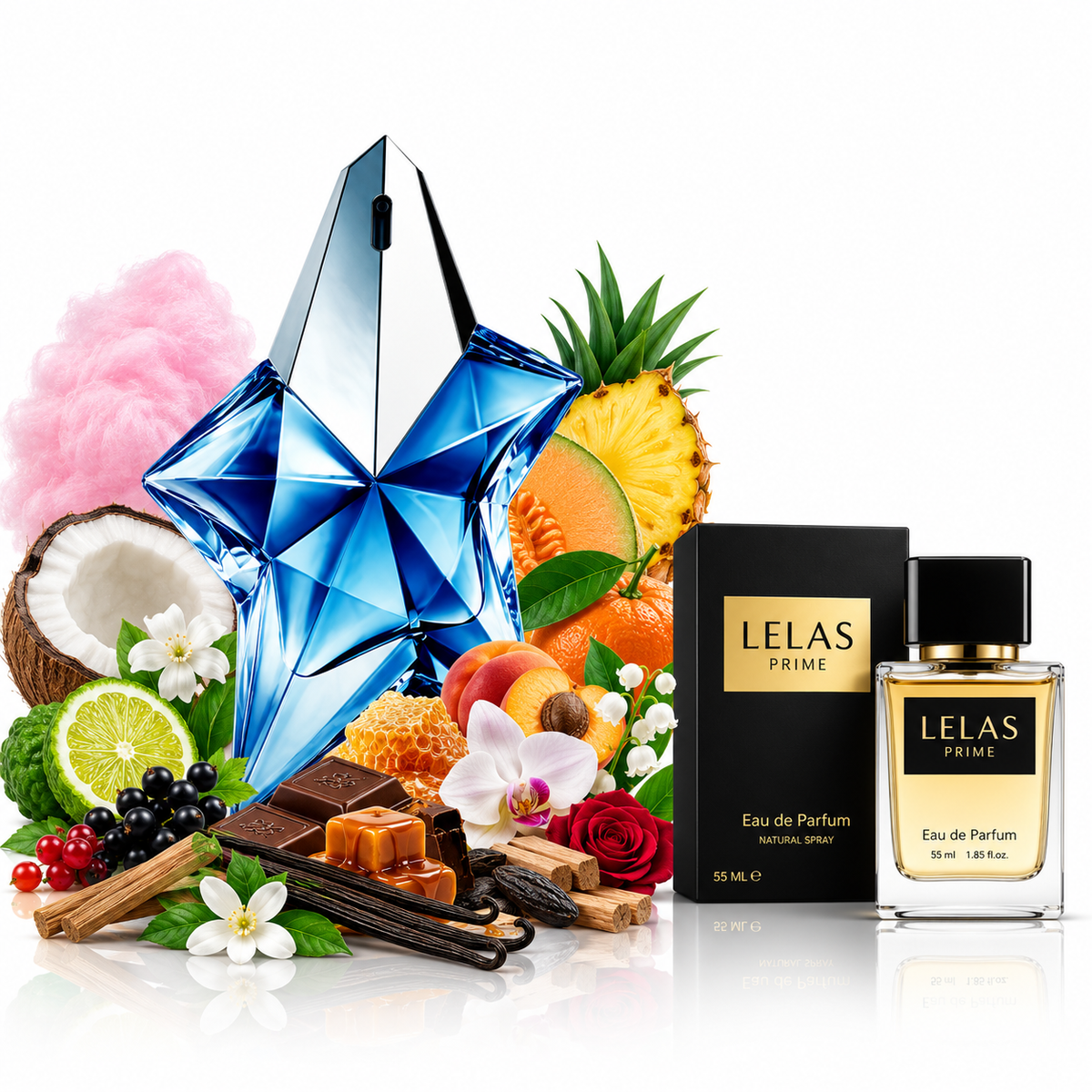 Parfum pour femme LELAS PRIME 55 ml – Inspiré de Angel Birds of Paradise