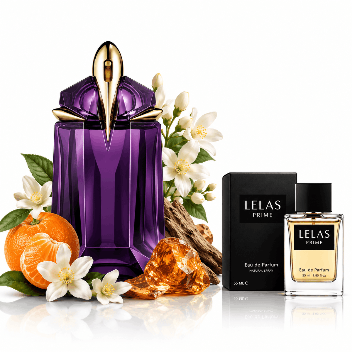 Damenparfüm LELAS PRIME 55 ml – Inspiriert von Alien Boronia