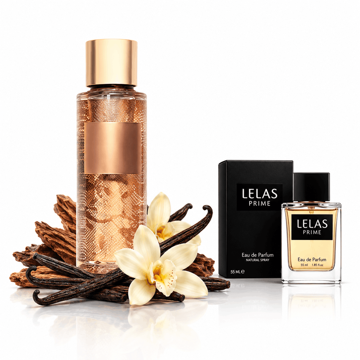 Γυναικείο άρωμα LELAS PRIME 55 ml – Εμπνευσμένο από το Bare Vanilla Carnaval