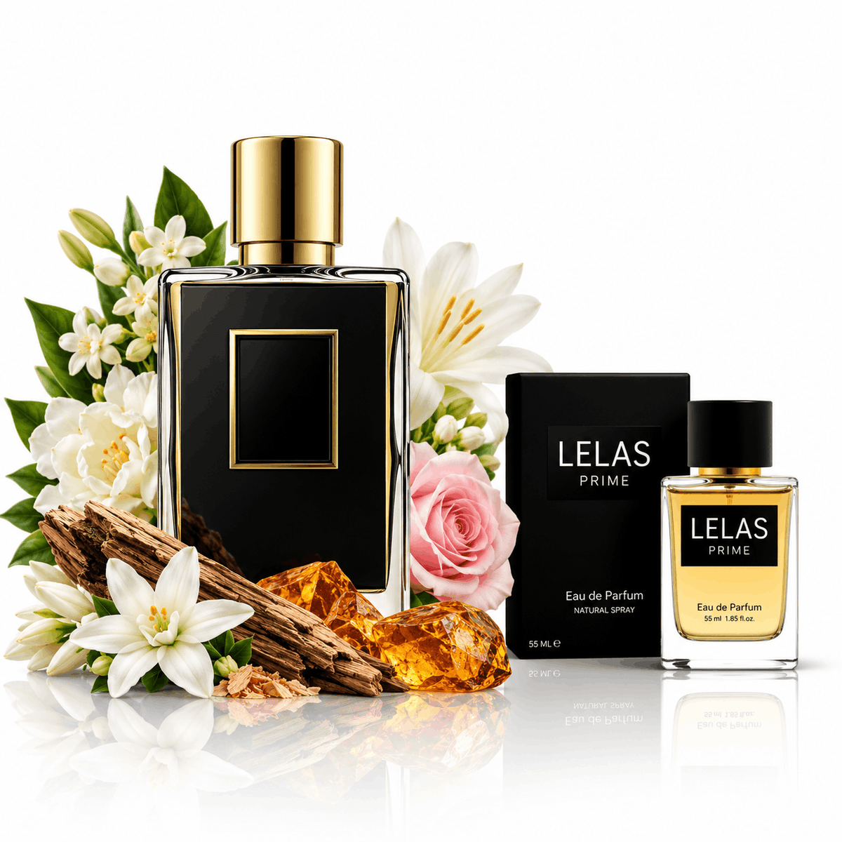Unisex-Parfüm LELAS PRIME 55 ml – Inspiriert von Good Girl Gone Bad