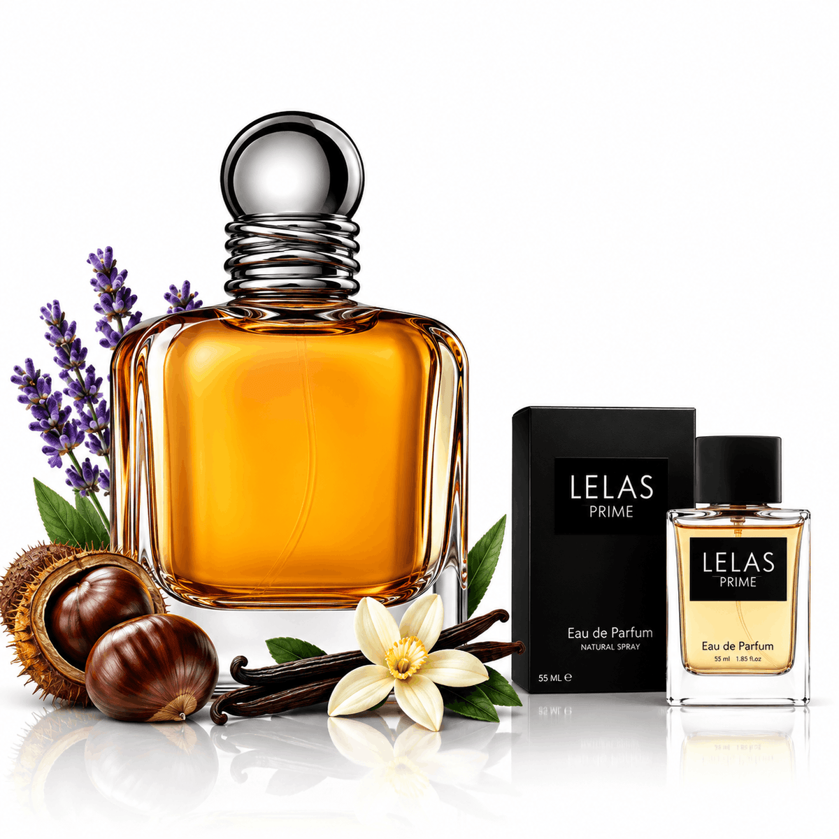 Ανδρικό άρωμα LELAS PRIME 55 ml – εμπνευσμένο από το Stronger With You
