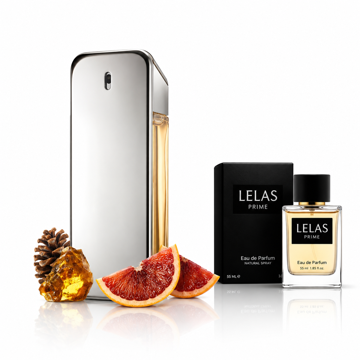 Herrenparfüm LELAS PRIME 55 ml – Inspiriert von One Million Lucky