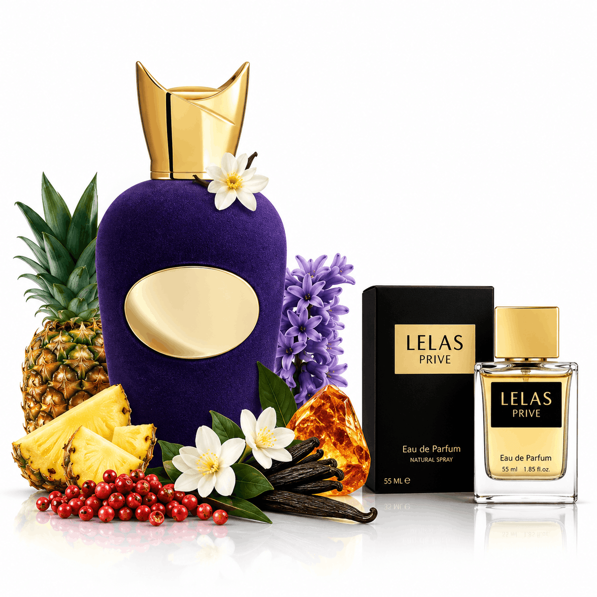 Parfum pentru femei și bărbați LELAS PRIVE 55 ml – inspirat de Accento Sospiro Joya