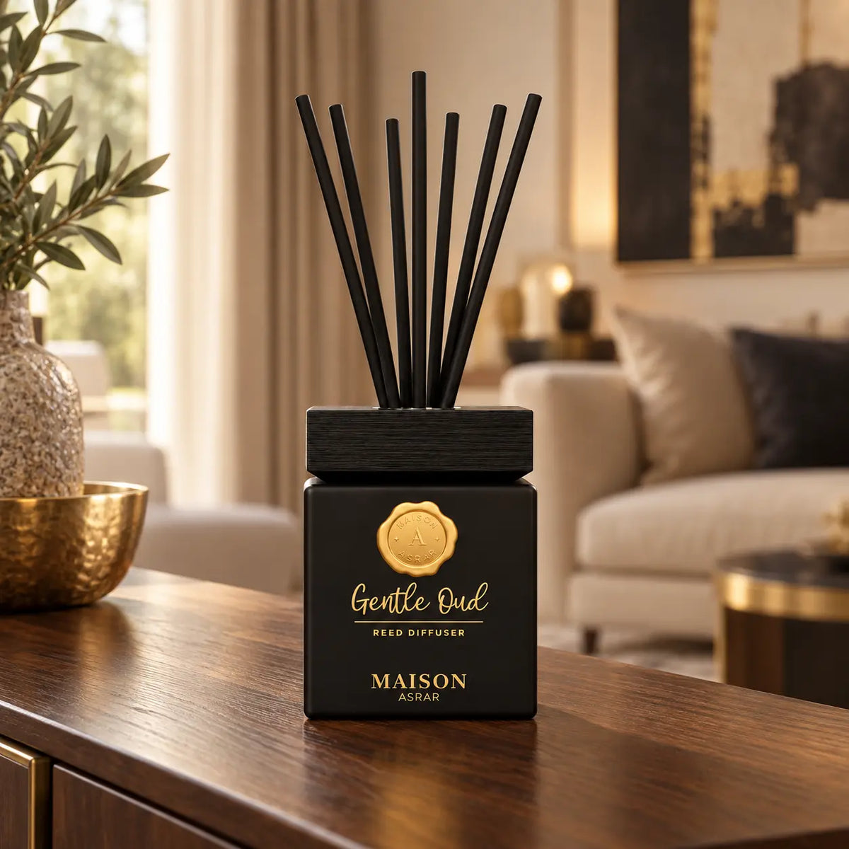 Difuzor de aromă Maison Asrar Gentle Oud – 250 ml, vedere 3
