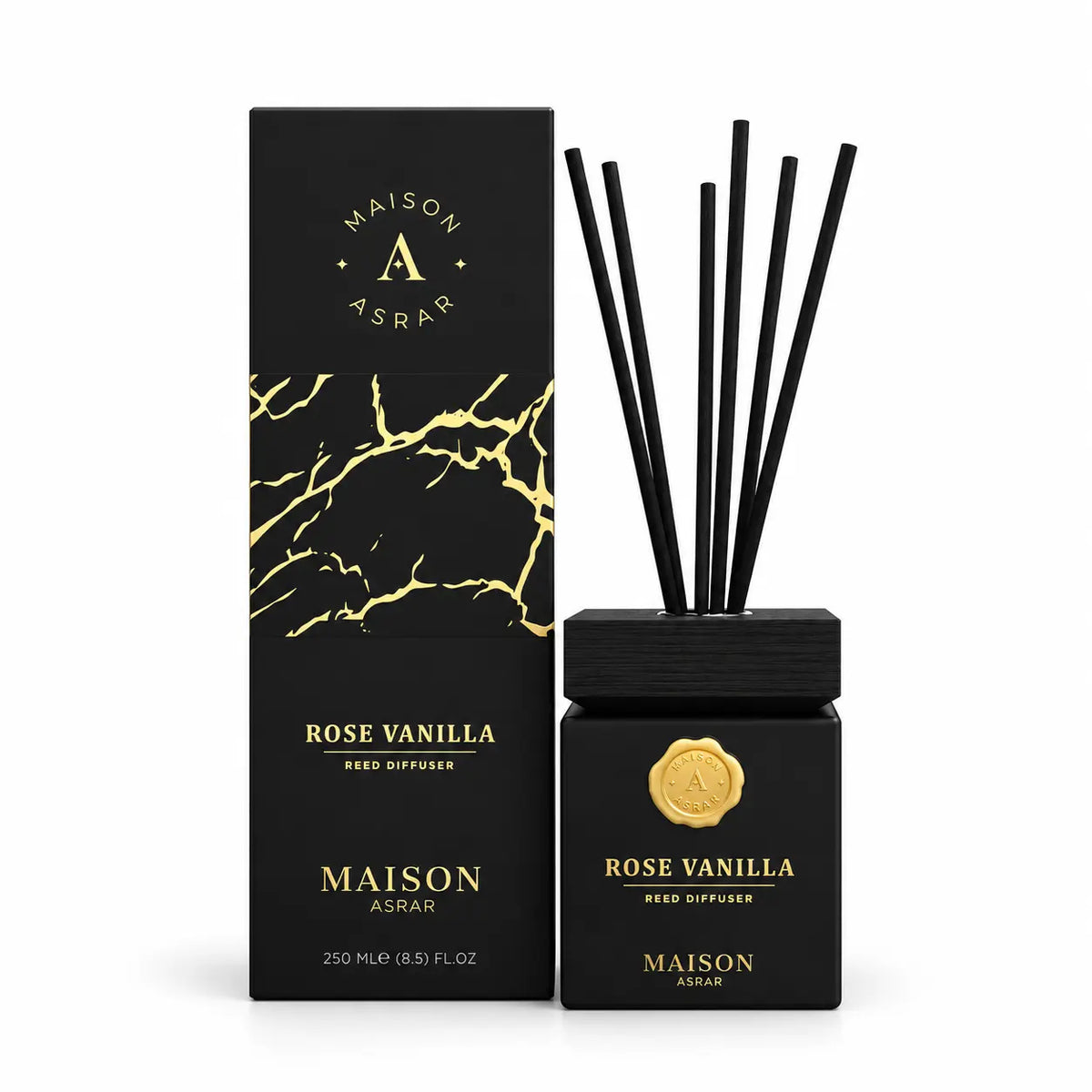 Difuzor de aromă Maison Asrar Rose Vanilla – 250 ml