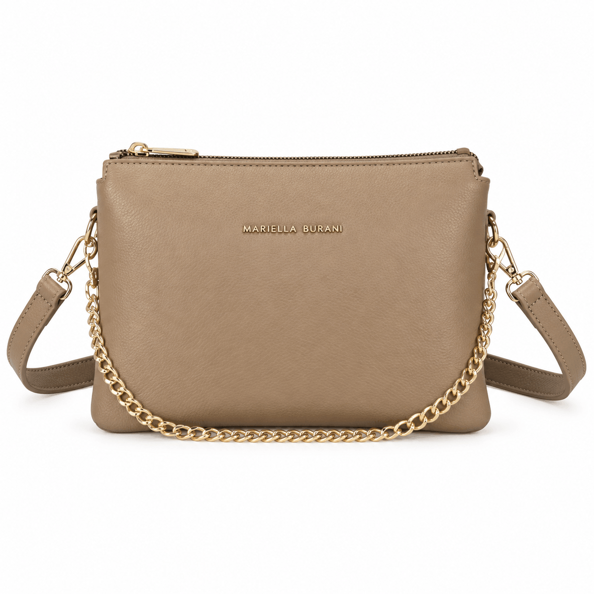 Sac bandoulière pour femme MARIELLA BURANI MB, couleur kaki