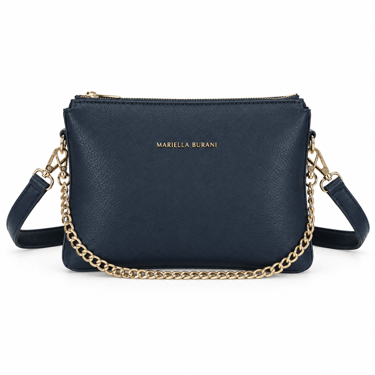 Sac bandoulière pour femme MARIELLA BURANI MB, couleur bleu marine