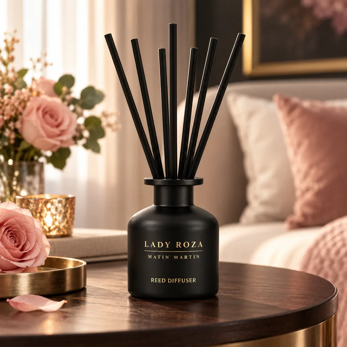 Difuzor de aromă Matin Martin Lady Roza – 150 ml, aspect 3