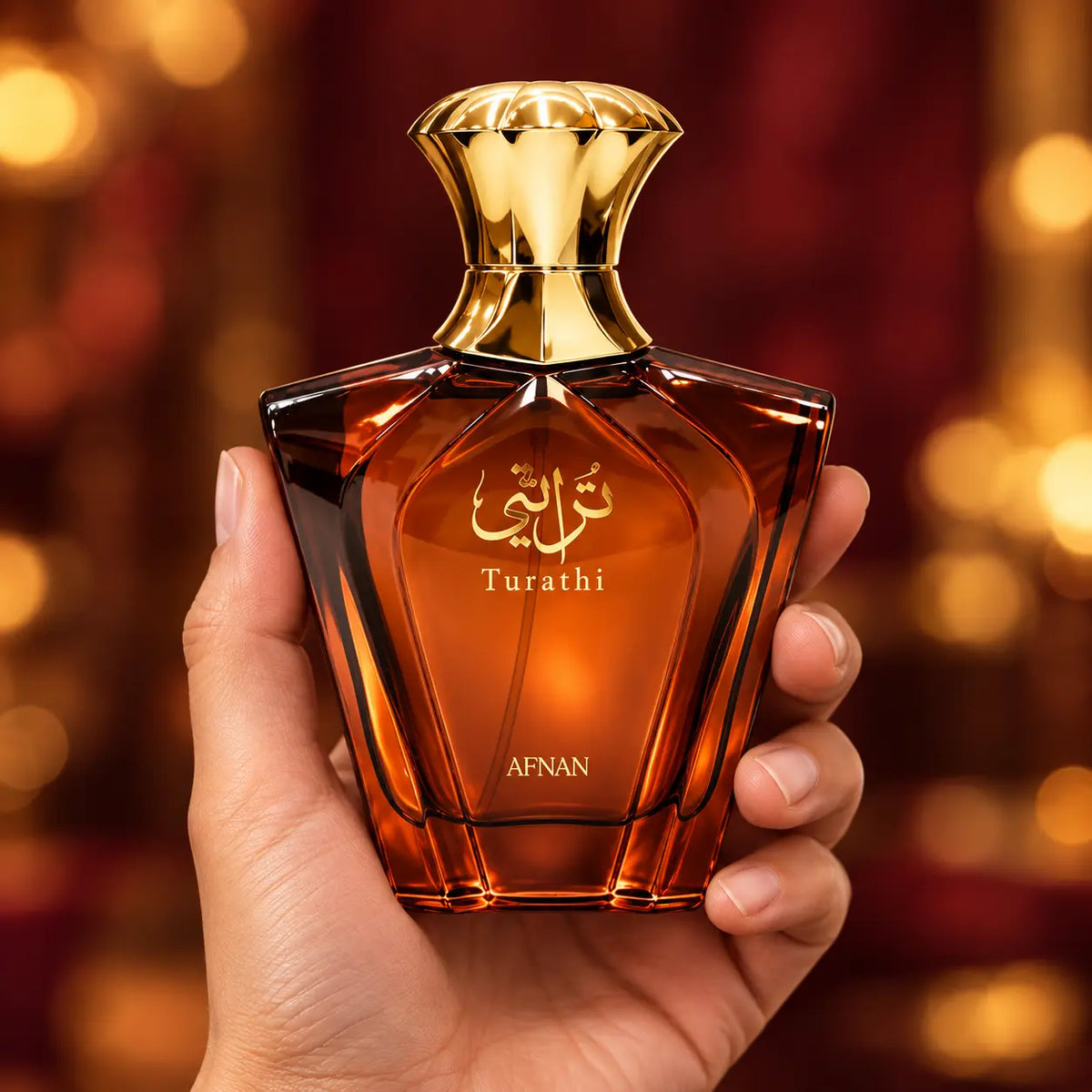 Parfum bărbătesc Afnan Turathi Brown EDP – 90 ml, vedere 4