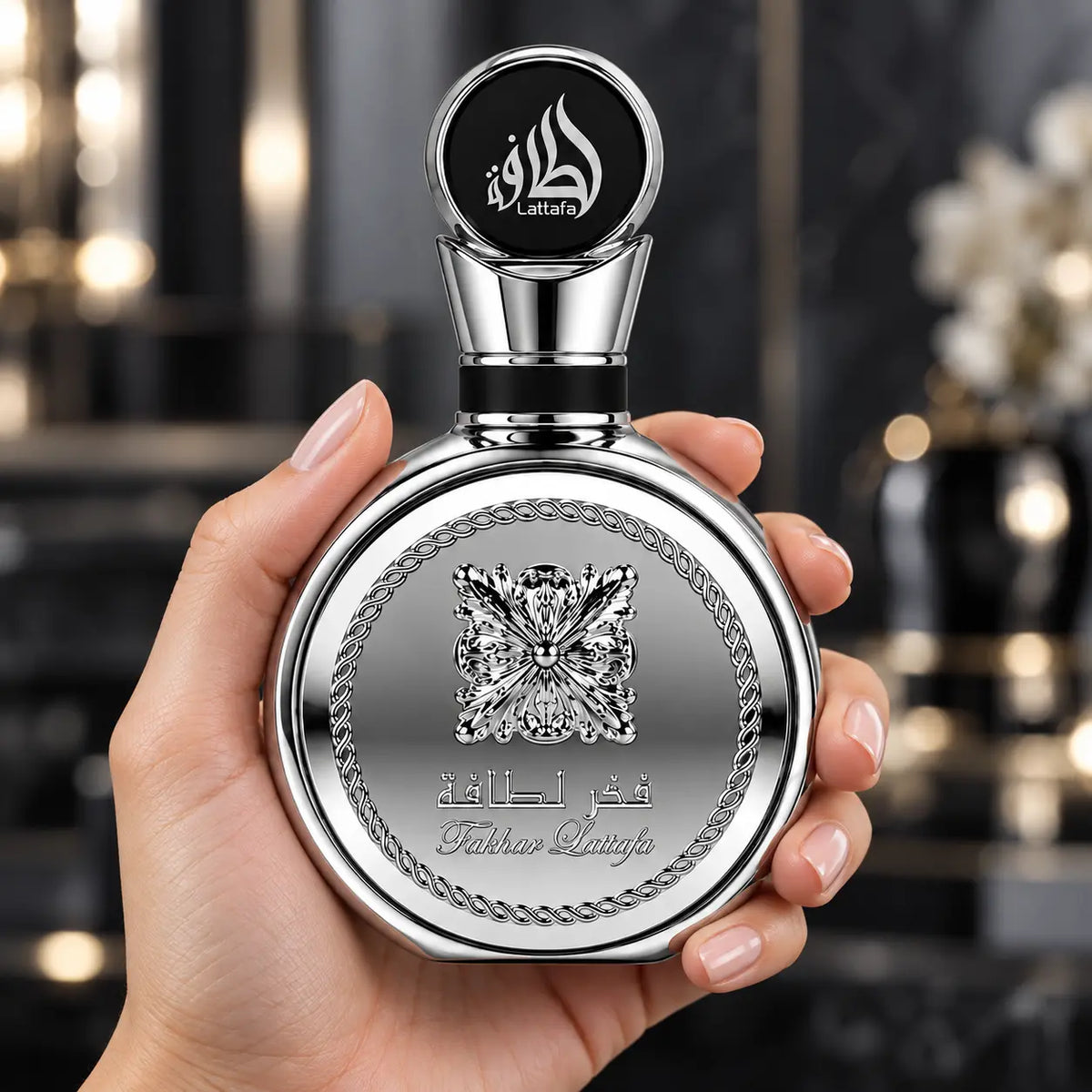 Ανδρικό άρωμα Lattafa Fakhar Platin EDP – 100 ml, προβολή 4