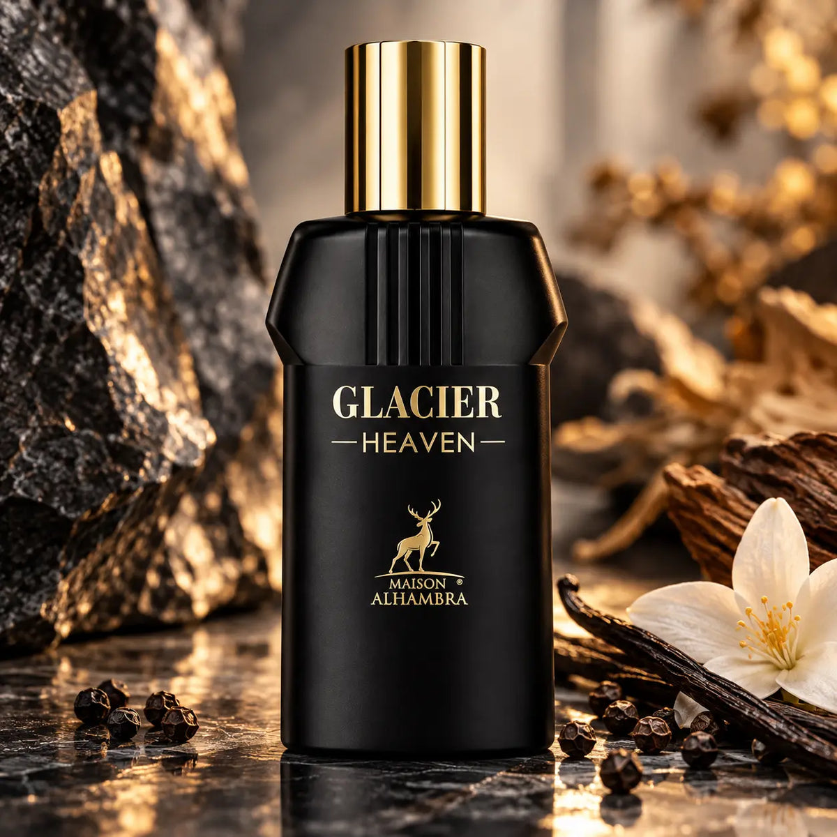 Herrenparfüm Maison Alhambra Glacier Le Noir EDP – 100 ml, Ansicht 3