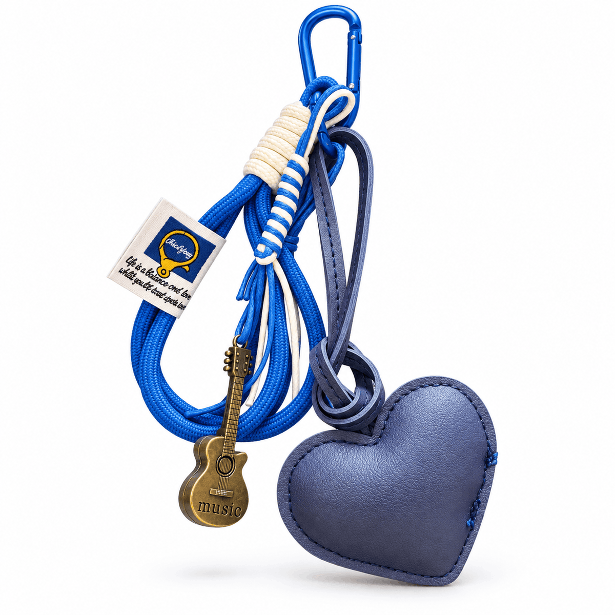 Taschenanhänger NAZZEA AMORE, Farbe Blau