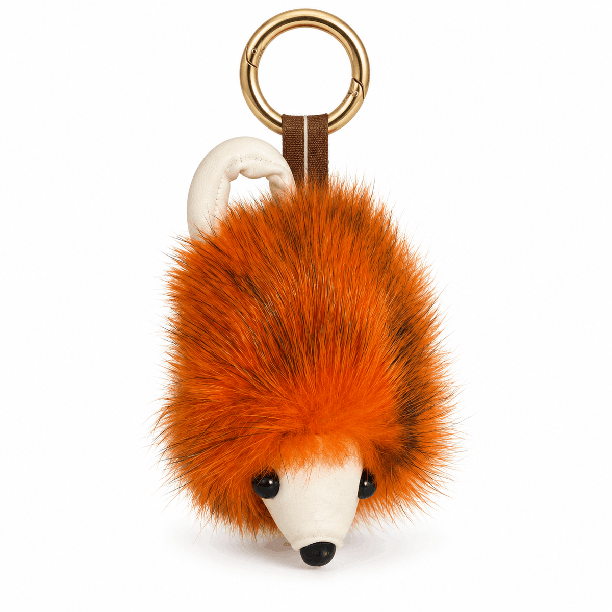 Flauschiger Schlüsselanhänger NAZZEA Hedgie, Farbe Orange