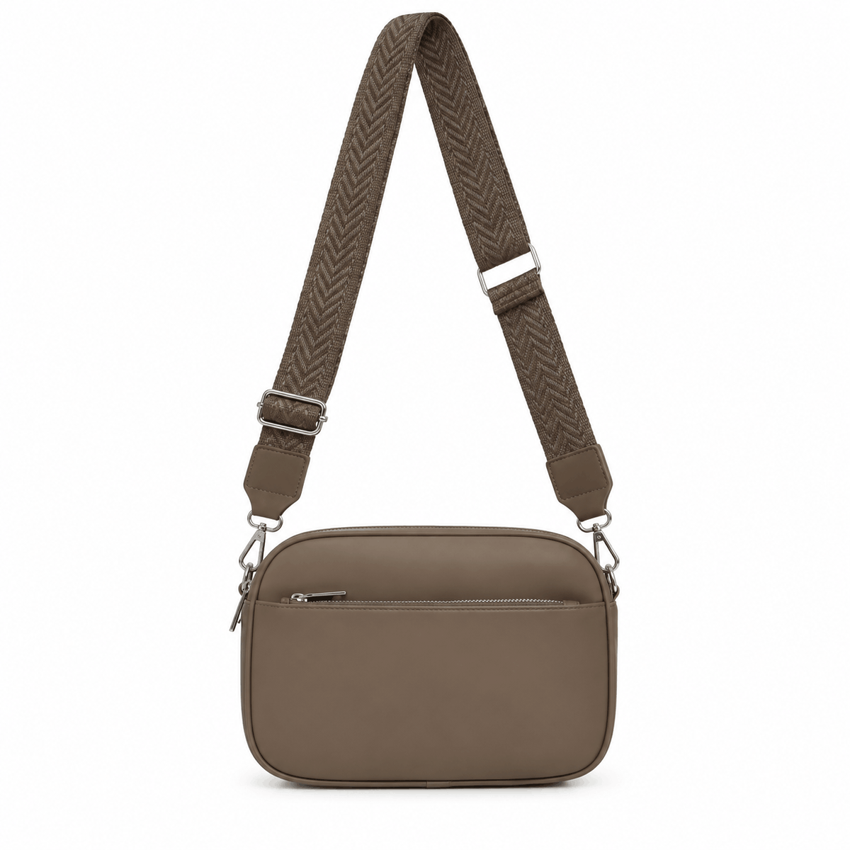 Damen-Schultertasche NAZZÉA RIMINI, Farbe Khaki