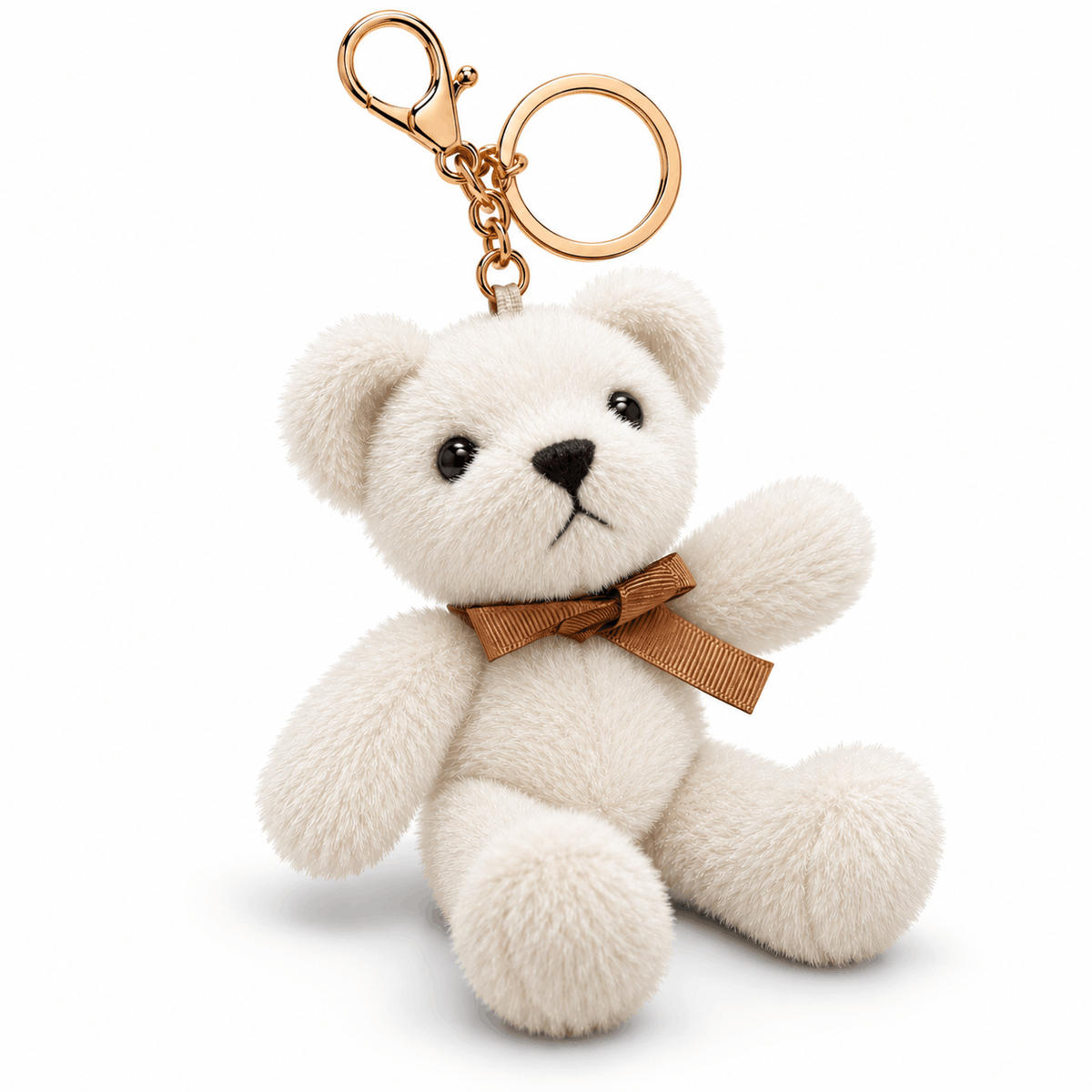 Плюшен ключодържател мече NAZZEA TEDDY – аксесоар за чанта и раница, изглед 11