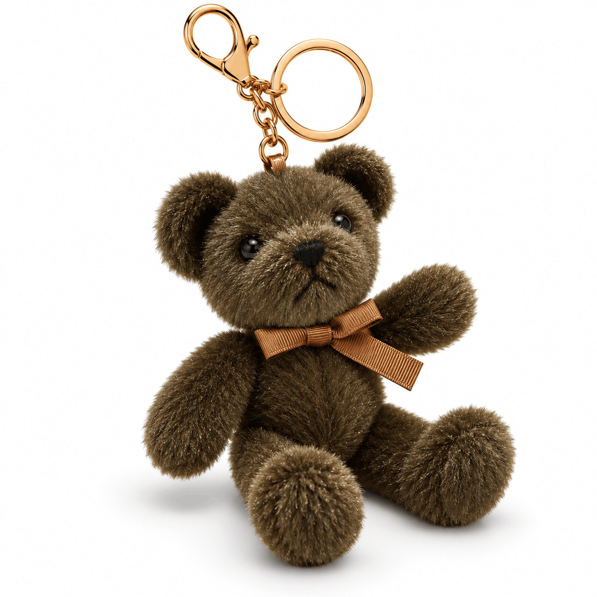 Плюшен ключодържател мече NAZZEA TEDDY – аксесоар за чанта и раница, изглед 12