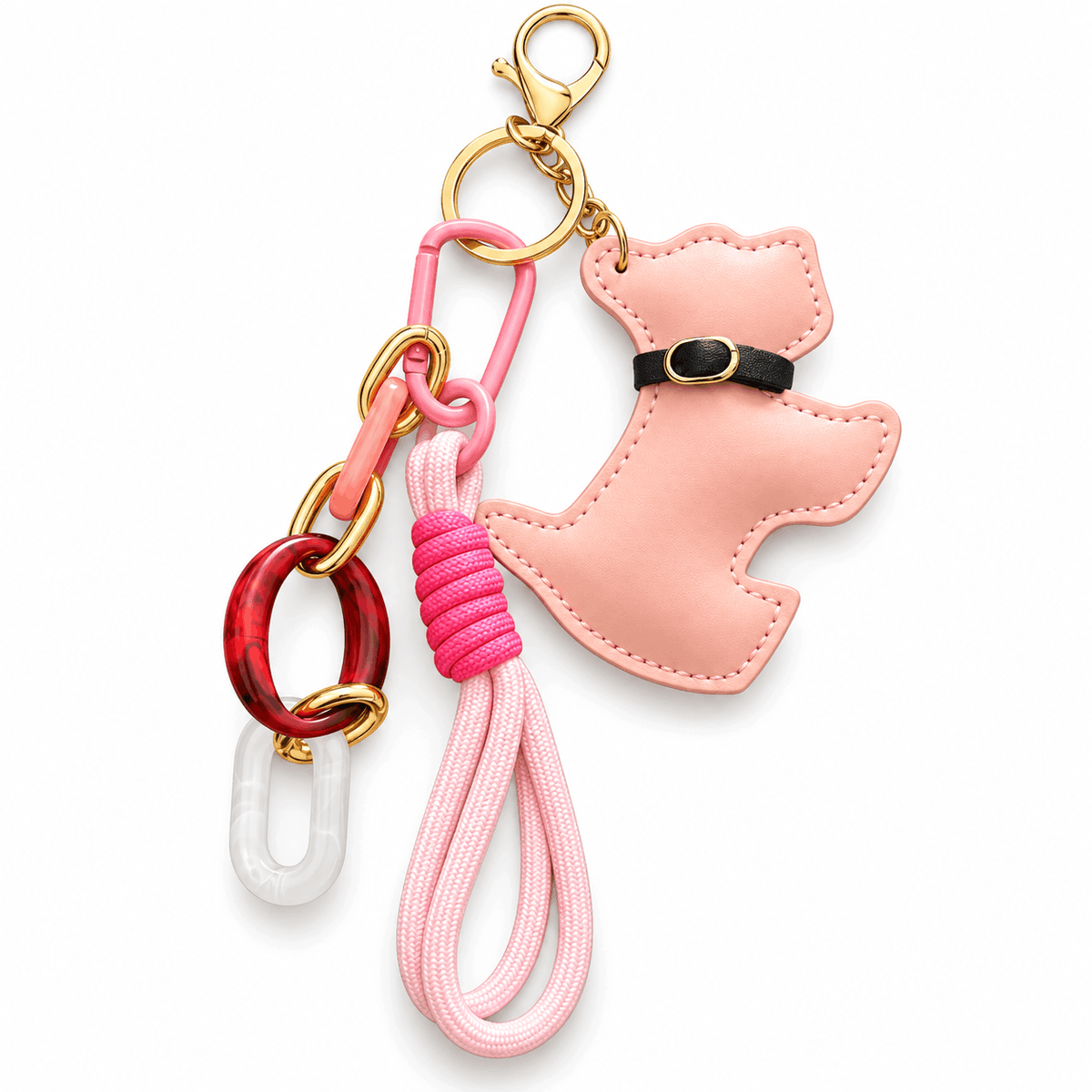 Taschenanhänger NAZZENA LUCKY, hellrosa