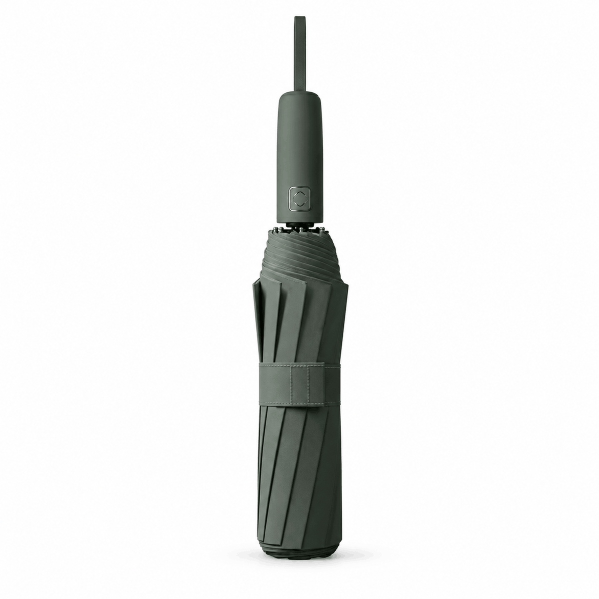 Umbrelă pliabilă automată NAZZEA Solena, culoare verde închis