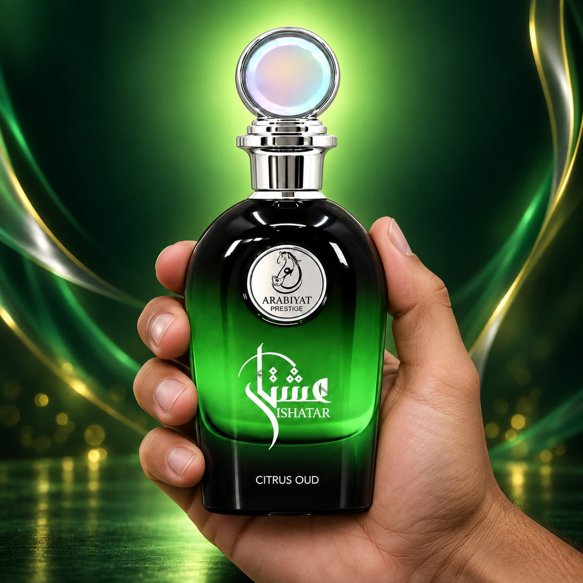 Arabiyat Prestige Ishatar Citrus Oud EDP uniszex parfüm – 110 ml, 4. kép