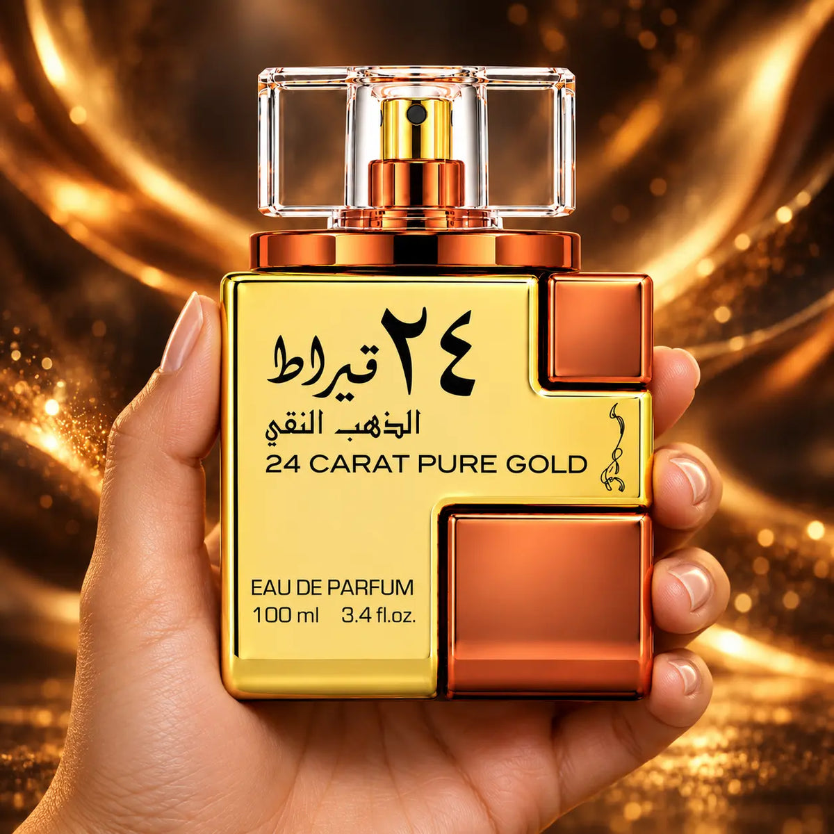 Униiszex parfüm Lattafa 24 Carat Pure Gold EDP – 100 ml, 4. kép