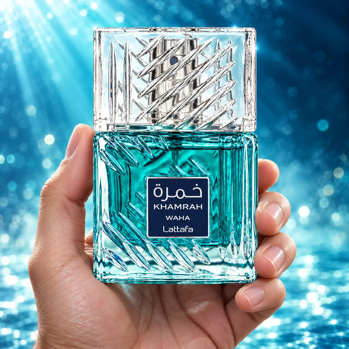 Parfum unisexe Lattafa Khamrah Waha EDP – 100 ml, vue 4