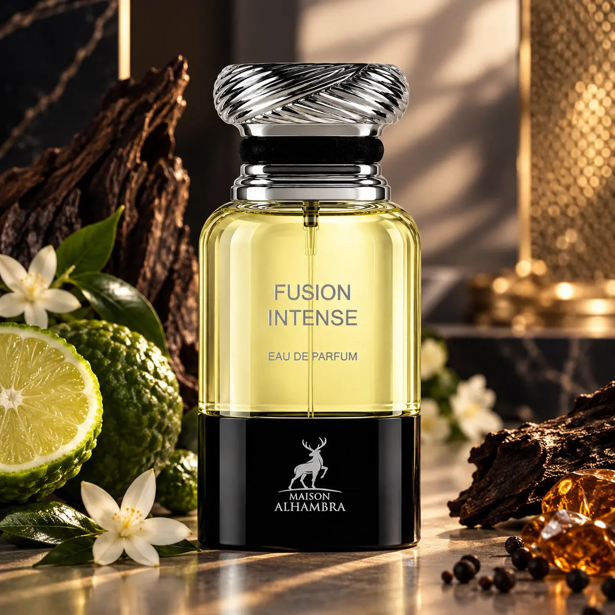 Unisex-Parfüm Maison Alhambra Fusion Intense EDP – 80 ml, Ansicht 3