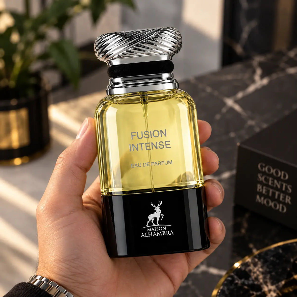 Unisex-Parfüm Maison Alhambra Fusion Intense EDP – 80 ml, Ansicht 4