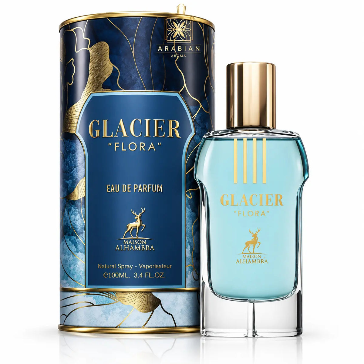 Parfum unisexe Maison Alhambra Glacier Flora EDP – 100 ml