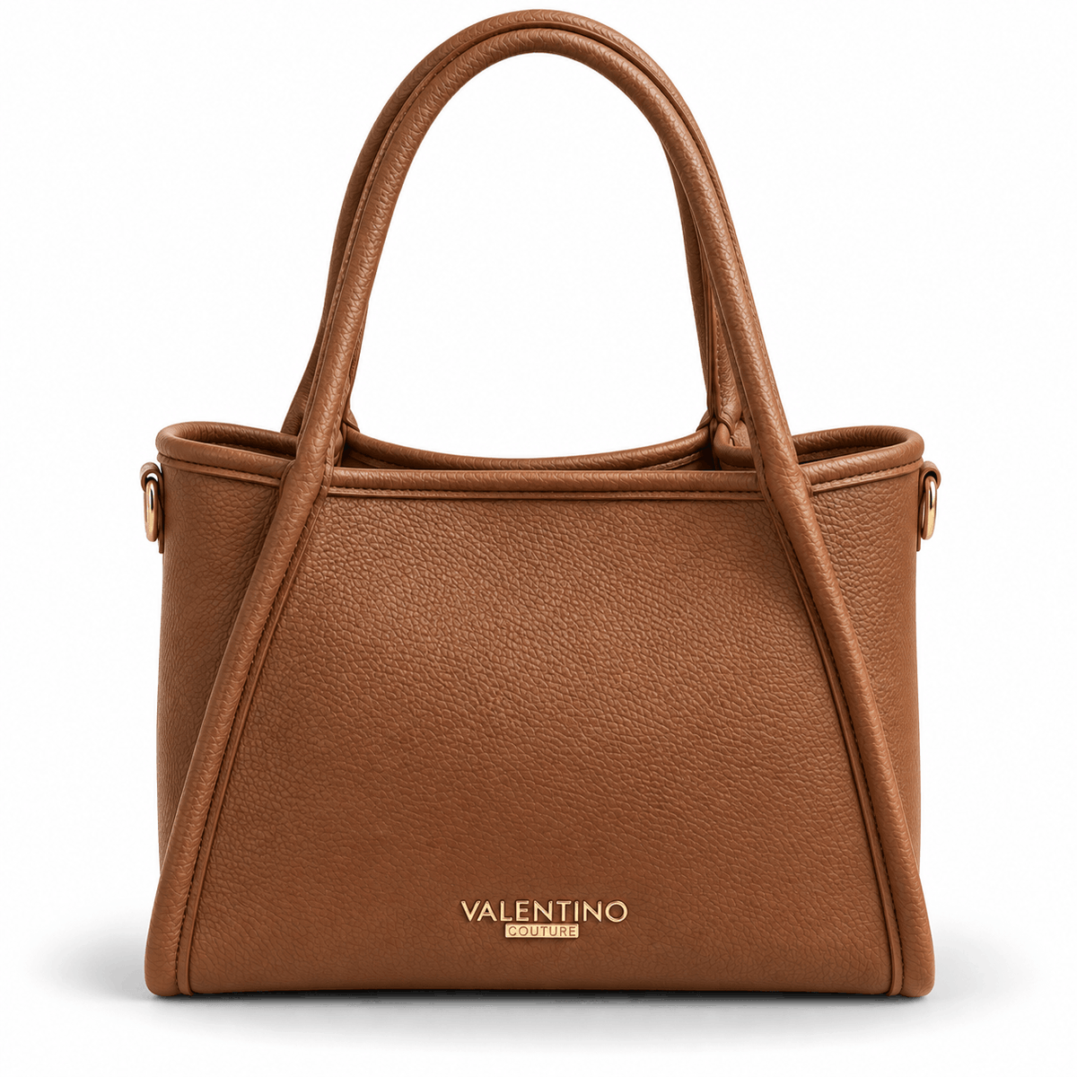 Geantă de damă Valentino Couture - model elegant cu două mânere, culoare maro