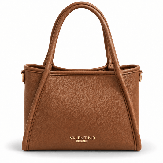 Sac à main pour femme Valentino Couture - modèle élégant à deux poignées, marron
